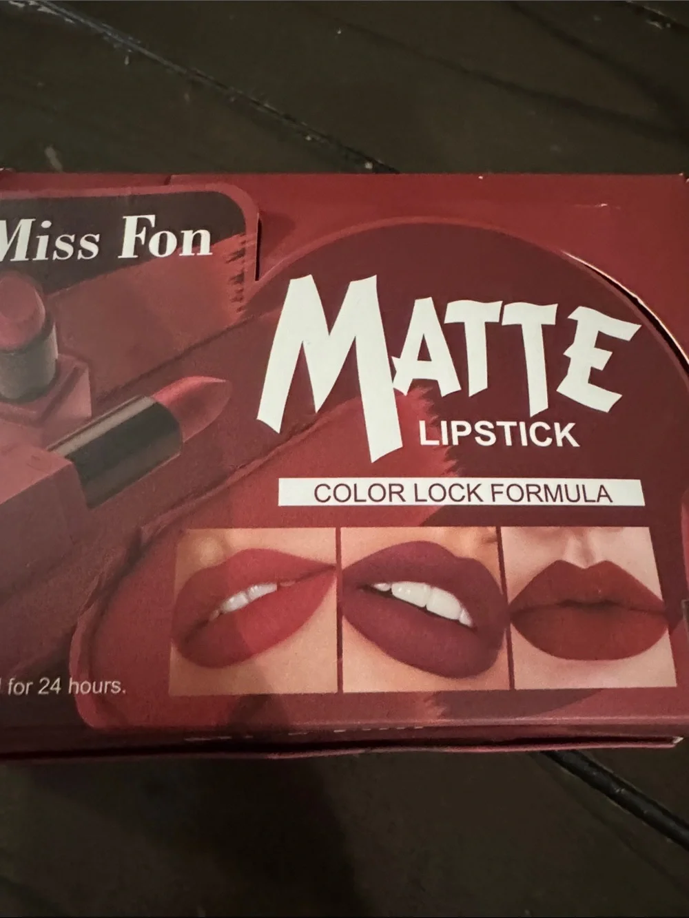 Miss Fon Matte Lipstick Set - Red & Orange Shades